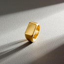 Anel Retangular Guerreiro Urbano